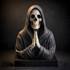 Death's Skull silicone mold Resin, plaster, soap, candle mold