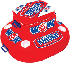 Inflatable Float Cooler - 30 Qt with Cup Holders for Pool  Beach Fun