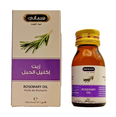 Hemani Rosemary Oil 30ml Natural Herbal Oil For Hair & Scalp Sealed New