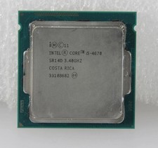 4Th Gen Intel Core i5 4670 LGA 1150 CPU Processor Haswell Quad-Core 3.4 GHz 6MB