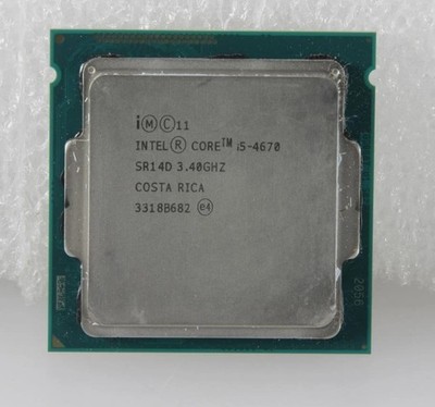 4Th Gen Intel Core i5 4670 LGA 1150 CPU Processor Haswell Quad-Core 3.4 GHz 6MB
