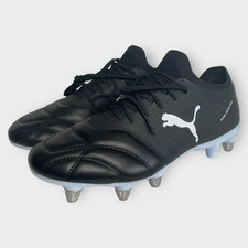 PUMA Mens Black Avant Pro SG Rugby Boots UK 8.5 NEW
