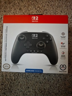 PowerA Advantage Wireless Controller for Nintendo Switch 2   Black   Brand New