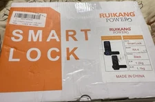 New Ruikang Power Smart Fingerprint Keyless Entry Keypad Deadbolt Door Lock D1