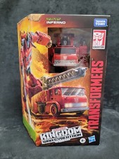 Transformers Kingdom War For Cybertron Voyager Class Inferno Action Figure
