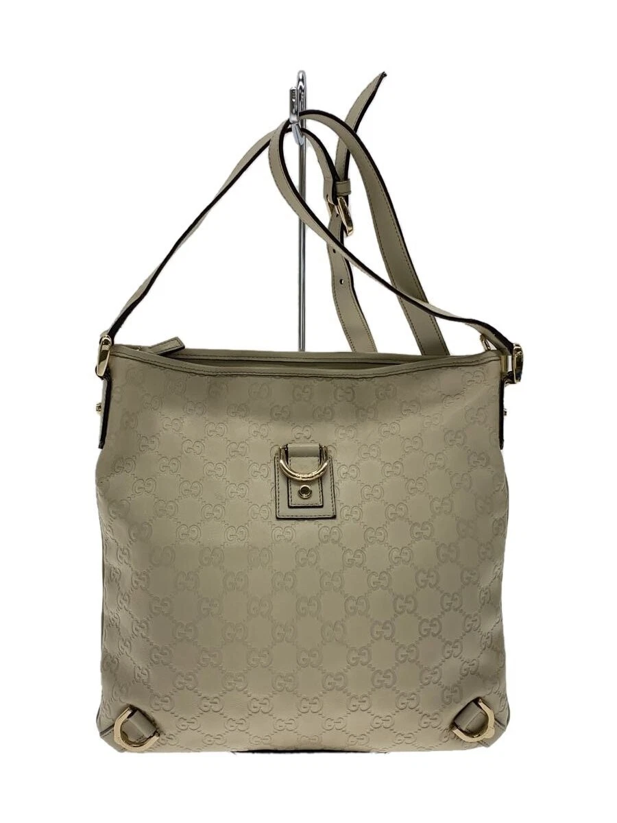 Sac à bandoulière GUCCI GG toile cuir IVO