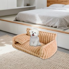 Pet Couch Bed Washable Cat Beds Fluffy Cat Sofa for Medium Small Dogs Pet Bed