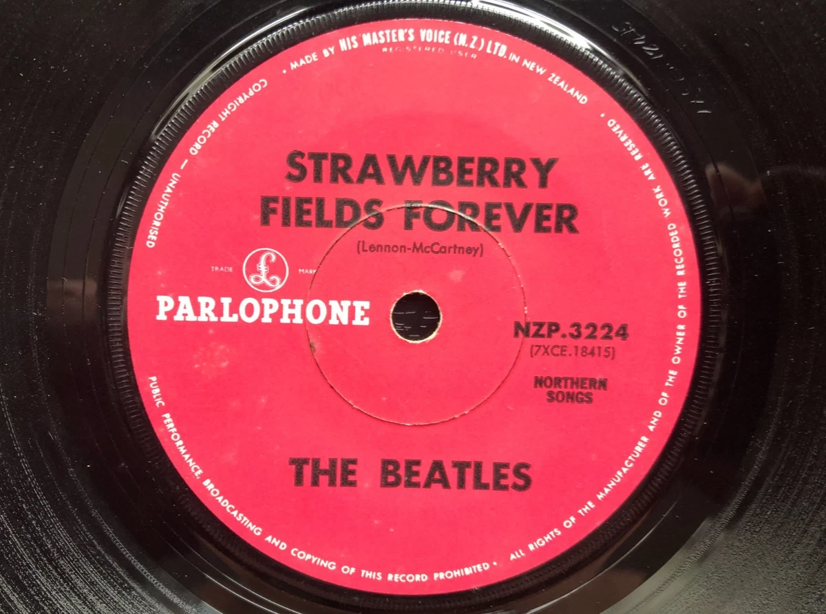 Beatles Strawberry Fields Indiana Vinyl Records for sale - eBay