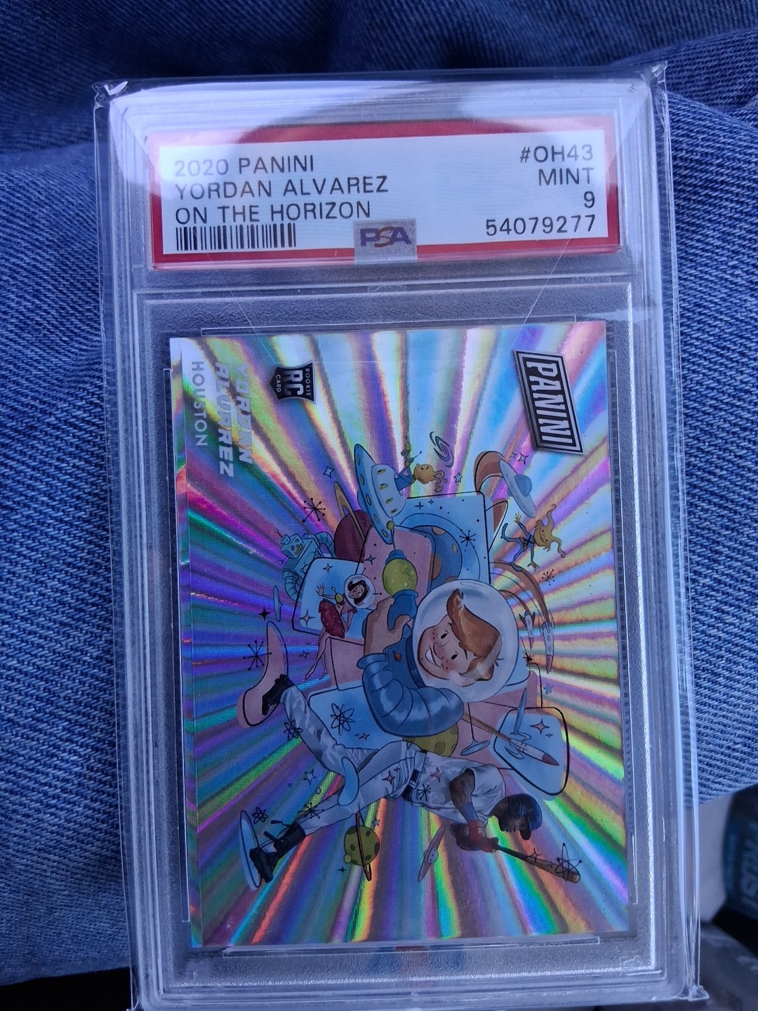 Yordan Alvarez 2020 Panini On The Horizon SSP Rookie Card SGC 9.5