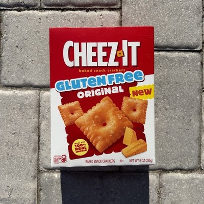 New Gluten Free Cheez It 9oz Snack Crackers JUST RELEASED Exp 9/29/26