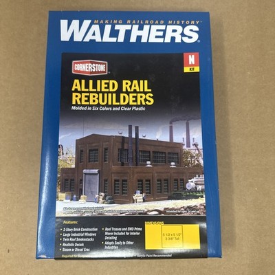 Walthers N Scale ~ New 2026 ~ Allied Rail Rebuilders ~ Building Kit ~ 933-3211