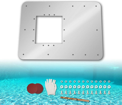 Pool Wall Repair Kit Panel 17 X 12.5'' Wide Above Ground Skimmer SP1091LX SP2094