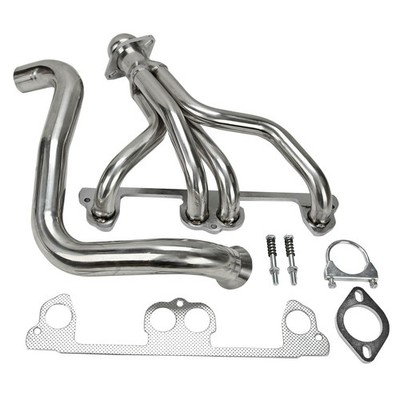 Exhaust Manifold Header W DownpipeJeep Wrangler TJ 197-99 2.5 L4 Ban The Sale...