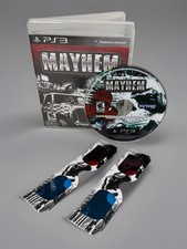 Mayhem (Sony PlayStation 3, 2011) CIB TESTED- 2 Pairs Of 3D Glasses Included! 