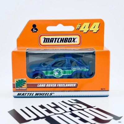 MATCHBOX 44 LAND ROVER FREELANDER CANYON PARK MATTEL 96273