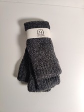 b studio -women's leg warmer - black- Cashmere Blend - Made in USA  I3 