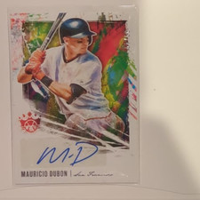 2020 Panini Diamond Kings DK Signatures Holo Gold 29/49 Mauricio Dubon Auto