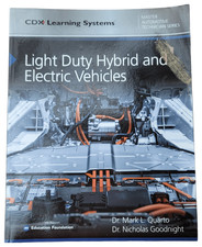 Light Duty Hybrid and Electric Vehicles by Mark L Quarto Master Automotive Tech