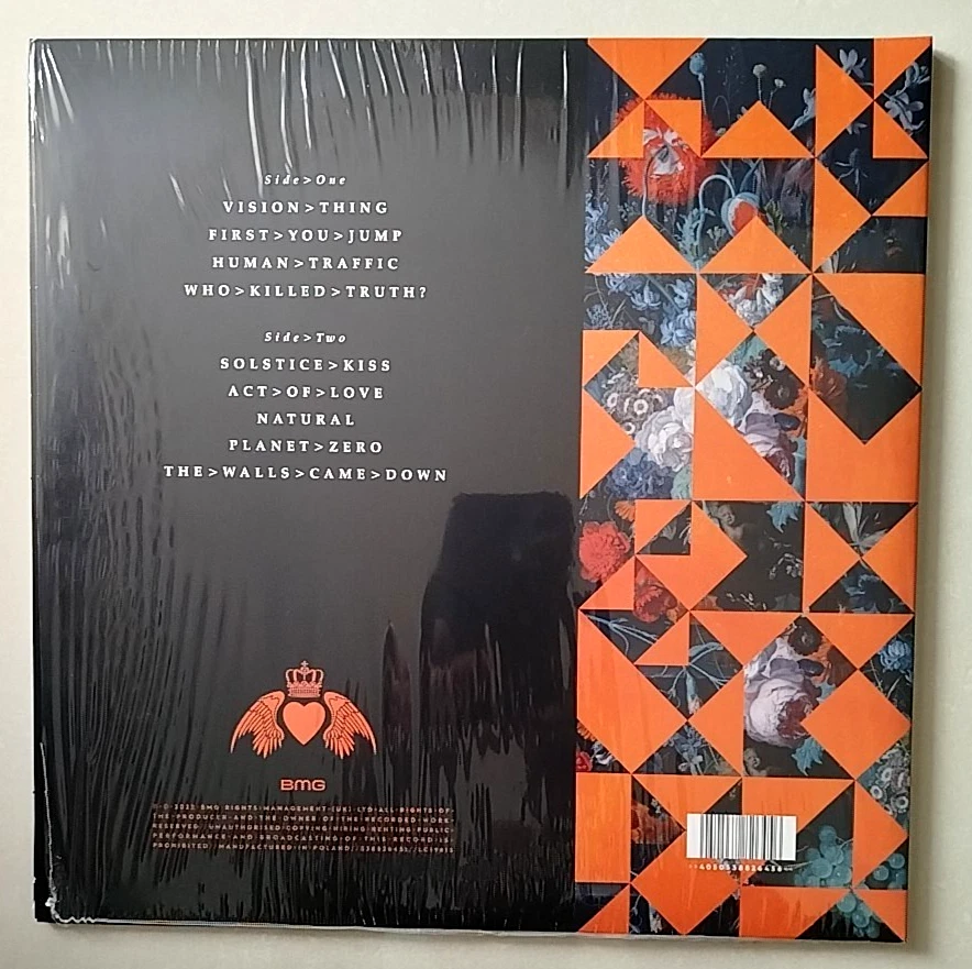 SIMPLE MINDS DIRECTION OF THE HEART Limited edition orange vinyl MINT - Photo 2/3