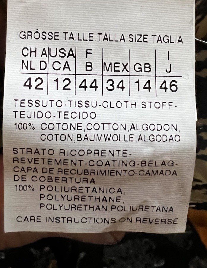 Max Mara Weekend Button Closure Houndstooth Rainc… - image 9