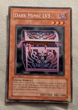 Yugioh Karte - Dunkle Mimik LV3 - SOD-DE010 - RARE