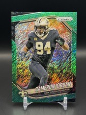 2025 Prizm Green Shimmer #199 Cameron Jordan 1/5!