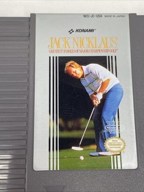 Jack Nicklaus' Championship Golf (NES Nintendo Entertainment System) Box Manual