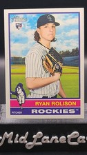 2025 Topps Heritage High Number Ryan Rolison Base (RC) #681 Rockies