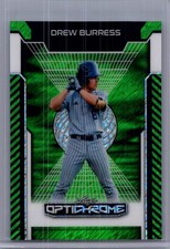 Drew Burress 2025 Leaf Optichrome Baseball 1/1 Pre Production Proof