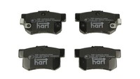 Hart BremsbeläGe Bremsbelagsatz FüR Honda Civic VII Hatchback EU EP EV