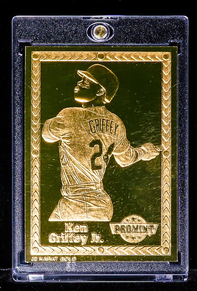 フィフティーズ★24kt貼りゴールドパンサー希少✨ 1992-98 ProMint 22K Gold - Ken Griffey Jr #7 for sale | eBay