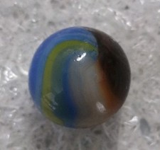 Shooter Marble 0.9" Corkscrew Popeye