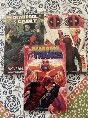 Deadpool Comicbuch Lot Softcover Deutsch: Deadpool vs Thanos, Cable, Thanos