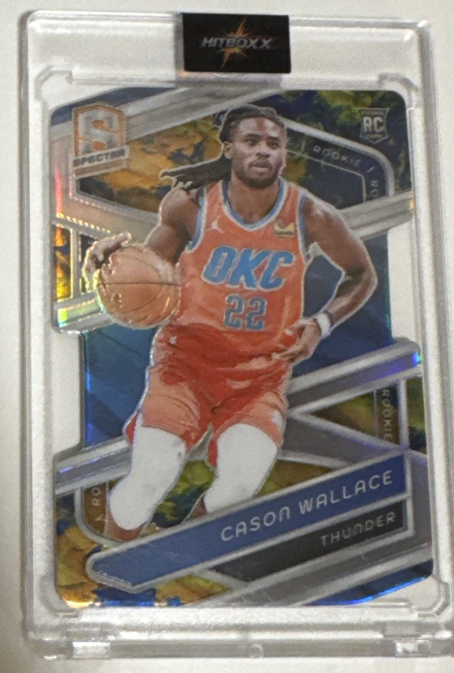 23-24 Panini Spectra -  Cason Wallace #164 Universal Prizm Die-Cut /8 (RC)