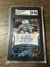 2024 topps resurgence Luke Kuechly Black Static Refractor /2.    2026 HOF ?