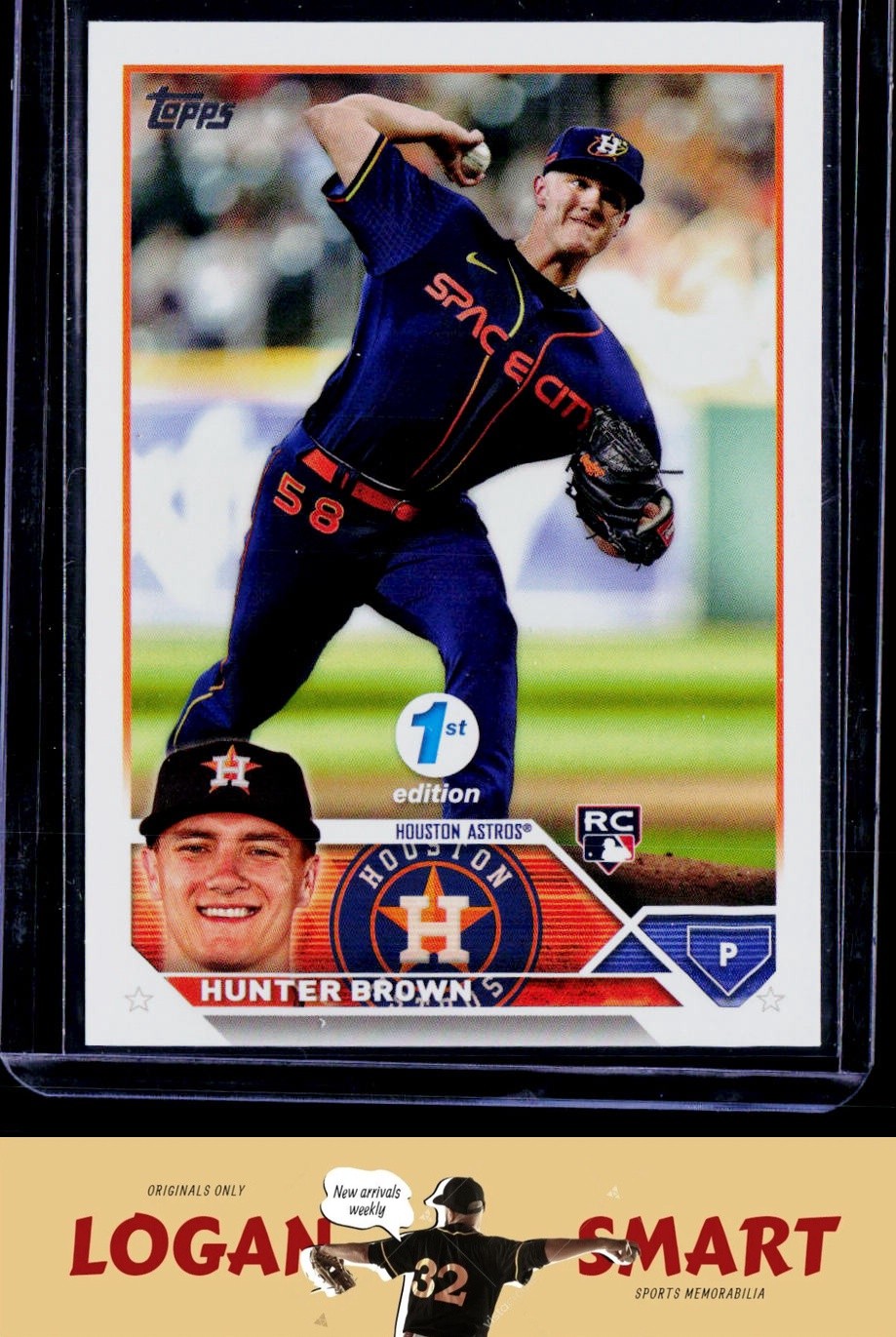 Hunter Brown 2023 Topps 1st Edition #111 RC Houston Astros