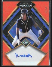 Hendry Mendez 2023 Wild Card AutoMania Rainbow Orange Auto /50 #AM-D25