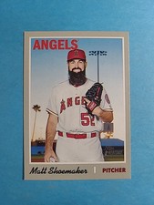 Matt Shoemaker 2019 Topps Heritage Baseball Card # 156 J5833