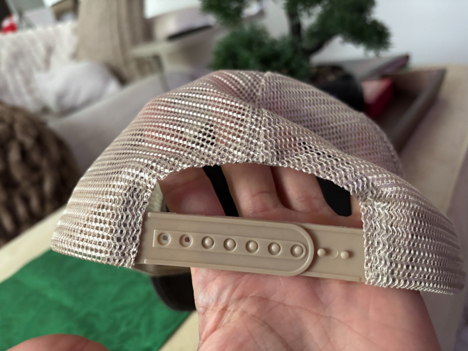 Georgia Boot Leather Patch Mesh Snapback Trucker … - image 4