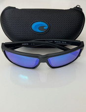 Costa Del Mar Rinconcito Black Frame/ Green Mirror 580P Polarized Sunglasses W C