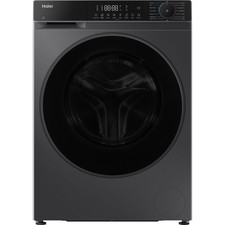 Haier HWD90BP14357GTUK Free Standing Washer Dryer 9Kg 1400 rpm Graphite D Rated