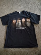 Duck Dynasty Men's T-Shirt, Size L. 4 Main Characters On Shirt. Good Condition