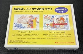 Final Fantasy 1 2 Famicom Japan CIB NTSC-J Retro Rare Classic Square