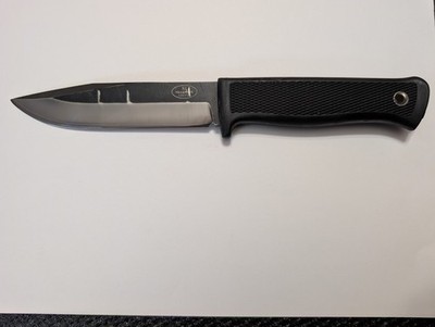 Fallkniven S1 Black Laminated VG10 And Leather Sheath