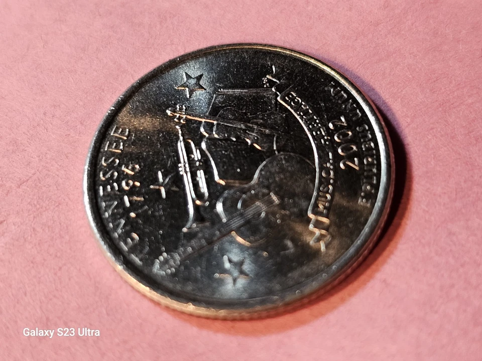 1796-2002P TENNESSEE State Quarter Dollar, Error-RARE Find! - Image 4 of 4