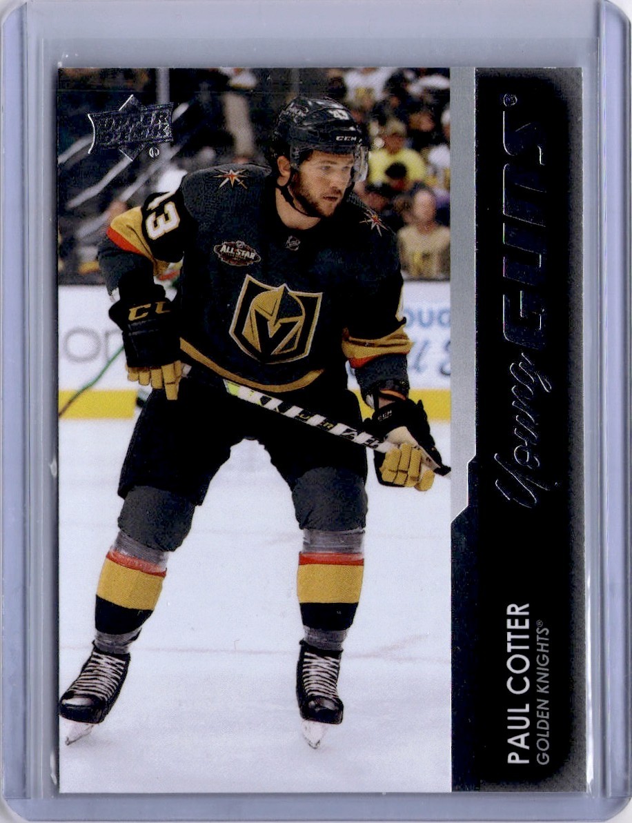 Paul Cotter Young Guns #720 2021-22 Upper Deck Extended Series