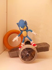 Sonic The Hedgehog on Spinning Lighting Wheel Board Remote Control - Sega