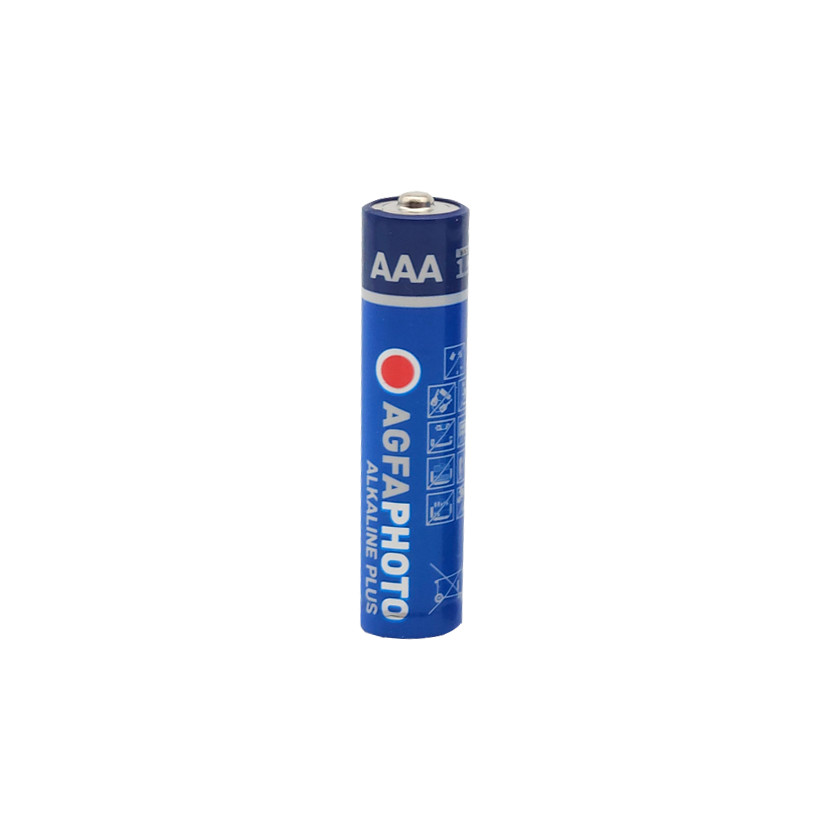 Piles alcalines AAA LR03 AgfaPhoto 1.5V pour télécommande et jouets