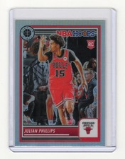 2023-24 Hoops Premium Stock #61 Julian Phillips Silver Prizm