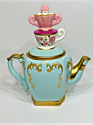 Disney Alice in Wonderland Through the Looking Glass Cookie Jar David s - New